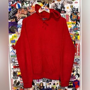 Polo RLX Ralph Lauren Red Cashmere Hoodie Large EUC L
